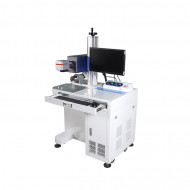 Nometal Marking 35W 60W Large Format 30W Co2 Laser Marking Machine With Rotary